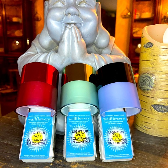 NEW BBW Two-toned night light wallflower plugs - Picture 1 of 7